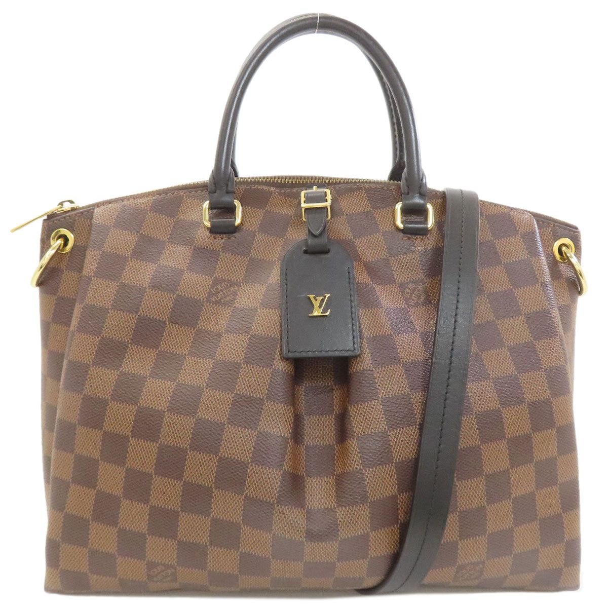 M452 ルイヴィトン　ハンドバッグ LOUIS VUITTON ルイヴィトン N45283 オデオンMM ハンドバッグ ダミエ