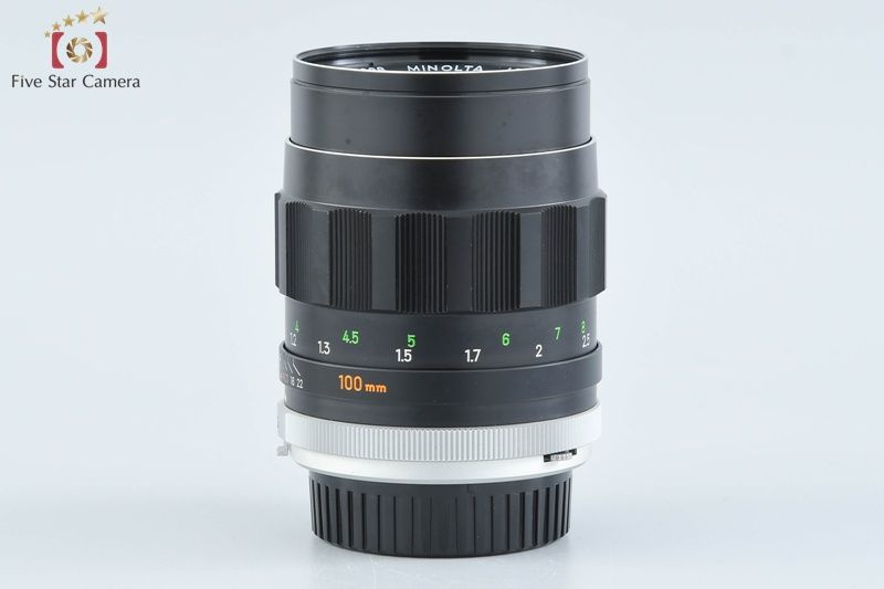 MINOLTA ミノルタ 【中古】MINOLTA ミノルタ MC TELE ROKKOR-PF 100mm