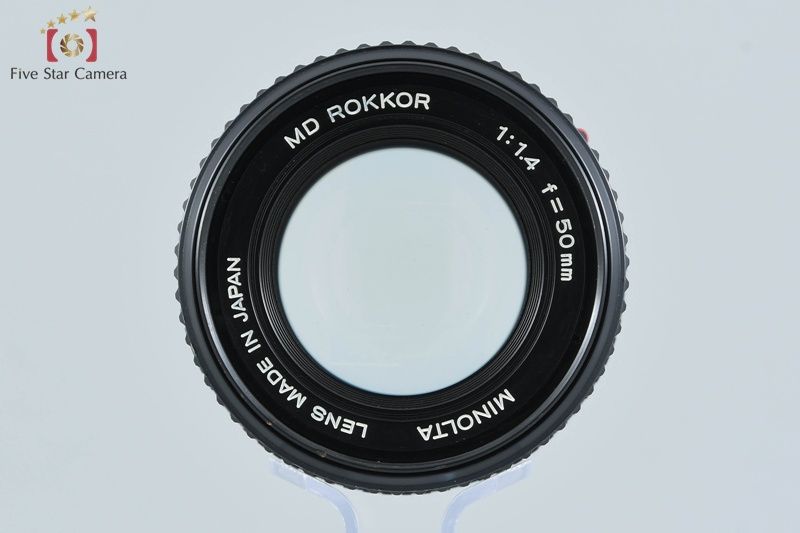 MINOLTA ミノルタ 【】MINOLTA ミノルタ MD ROKKOR 50mm f/1.4 単焦点