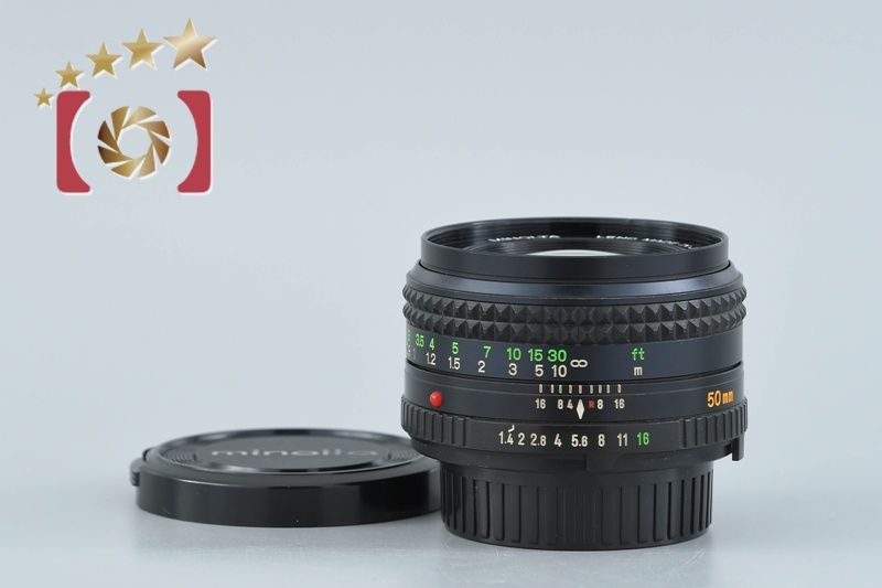 MINOLTA ミノルタ 【】MINOLTA ミノルタ MD ROKKOR 50mm f/1.4 単焦点