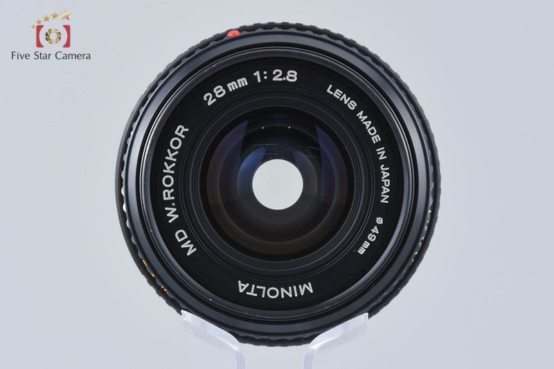 MINOLTA ミノルタ MD W.Rokkor 28mm F/2.8 単焦点レンズ MINOLTA
