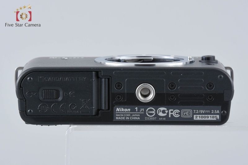 Nikon ニコン 【中古】Nikon ニコン 1 J1 ブラック ミラーレス一眼 