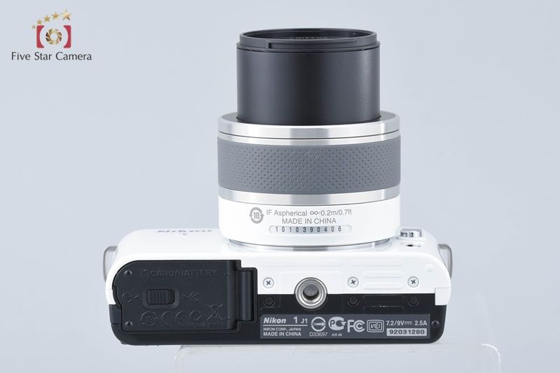中古作動品 Nikon 1 J1 ミラーレス一眼 NIKKOR ニコン 白 中古作動品 Nikon 1 J1 ミラーレス一眼 NIKKOR ニコン 白 中古作動品 Nikon