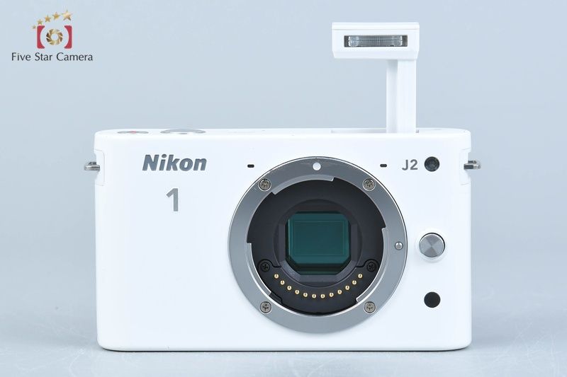 Nikon ニコン 【中古】Nikon ニコン 1 J2 ホワイト ミラーレス一眼