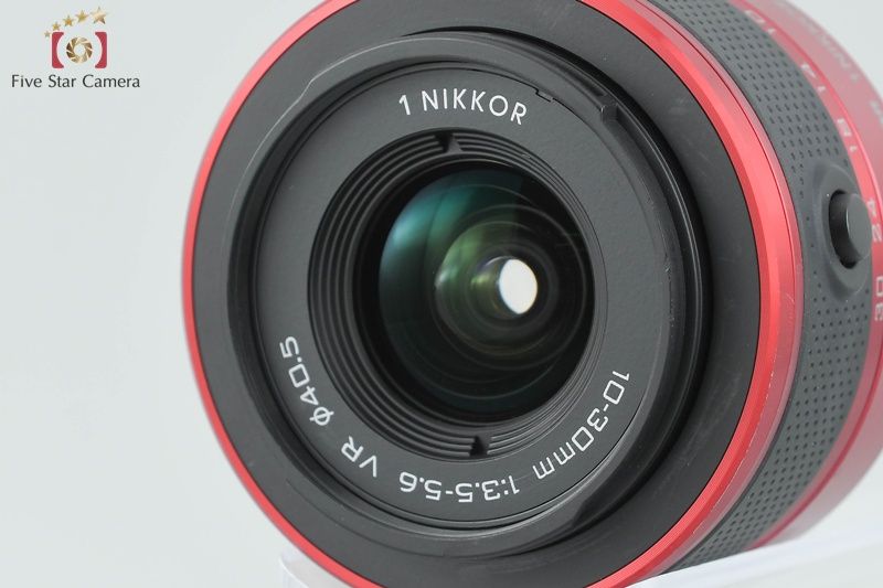 Nikon 1NIKKOR 10-30mm 3.5-5.6 VR レッド カメラ、光学機器 ニコン