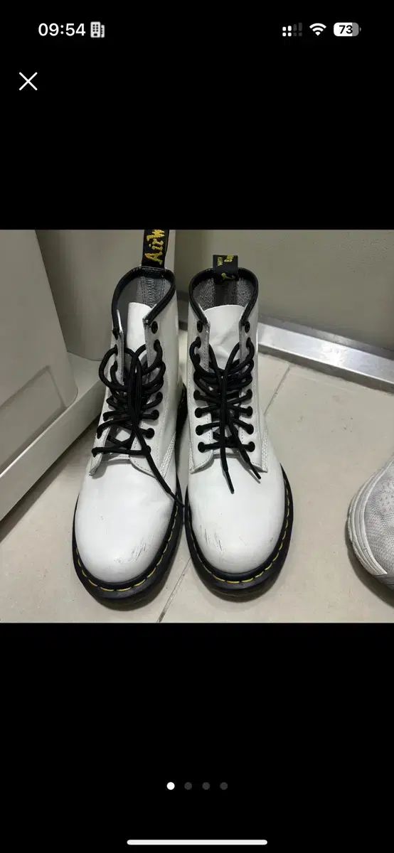 DR. MARTENS 卸売 ドクターマーチン 1460 8ホール スムース 白 250 Dr