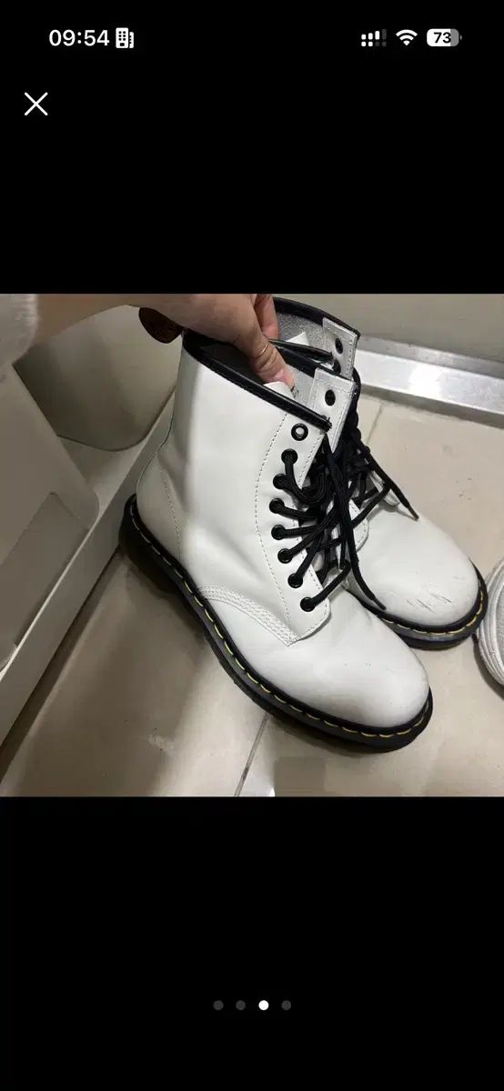 DR. MARTENS 卸売 ドクターマーチン 1460 8ホール スムース 白 250 Dr
