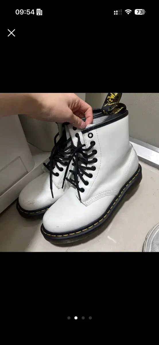 DR. MARTENS 卸売 ドクターマーチン 1460 8ホール スムース 白 250 Dr