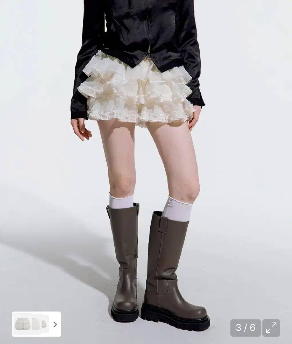 roughneck ラフネック ムシンサ チュチュパンツスカート cream roughneck ラフネック ムシンサ チュチュパンツスカート cream