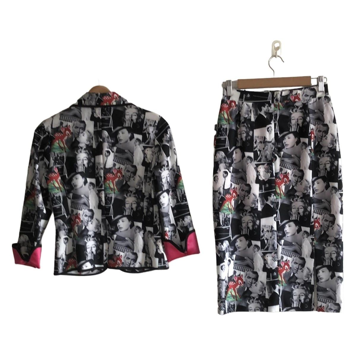 Regina Romantico レジィーナロマンティコ スカートスーツ レディース - 白×黒