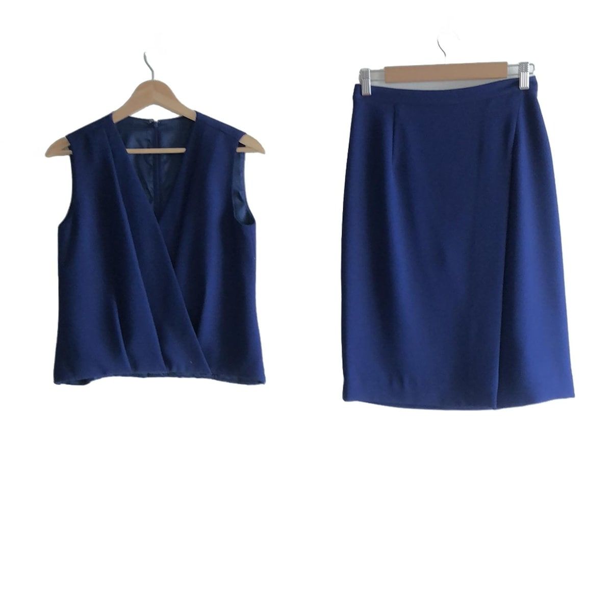 Pinky Dianne ピンキー ダイアン スカートセットアップ レディース ブルー