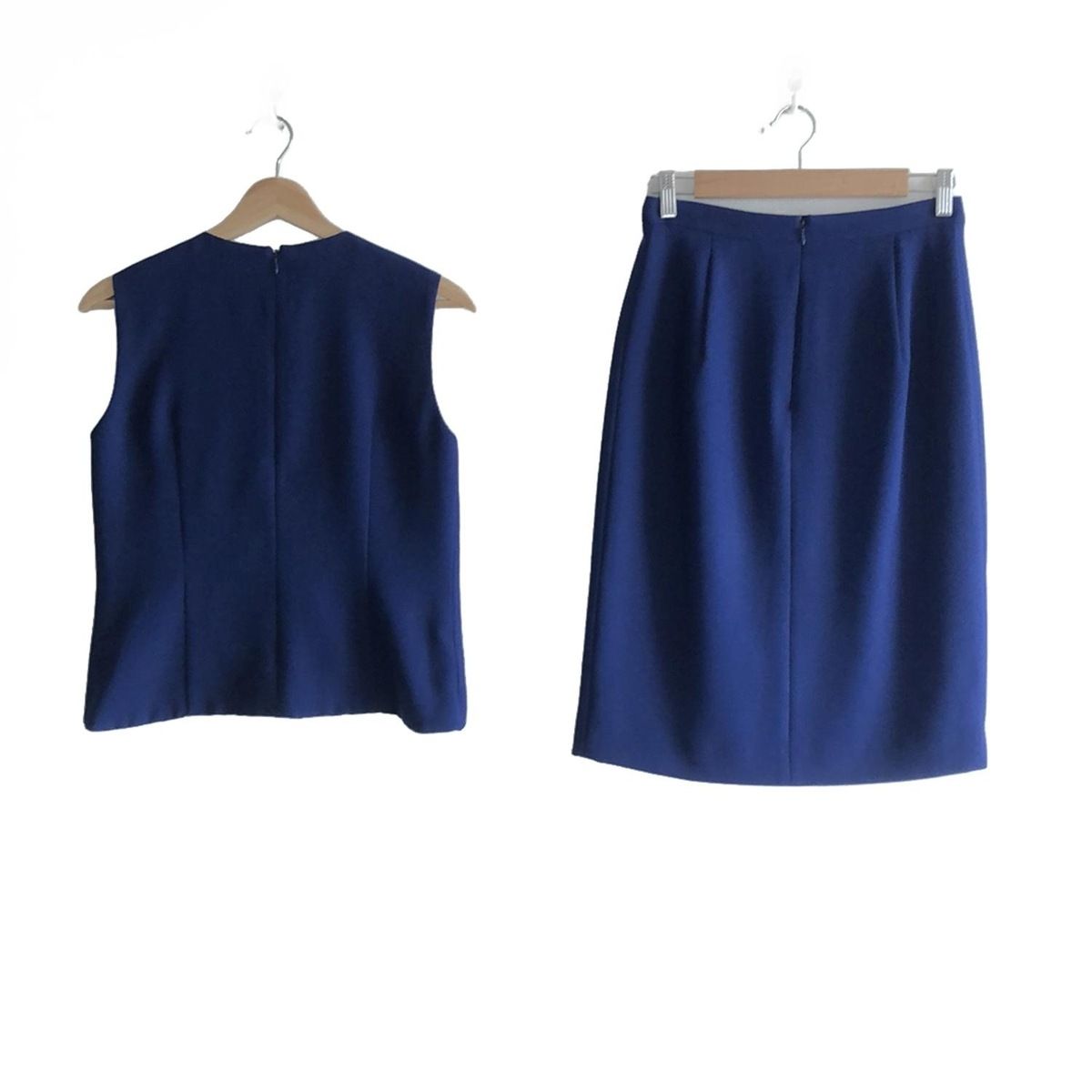 Pinky-Dianne ピンキー-ダイアン スカートセットアップ レディース - ブルー