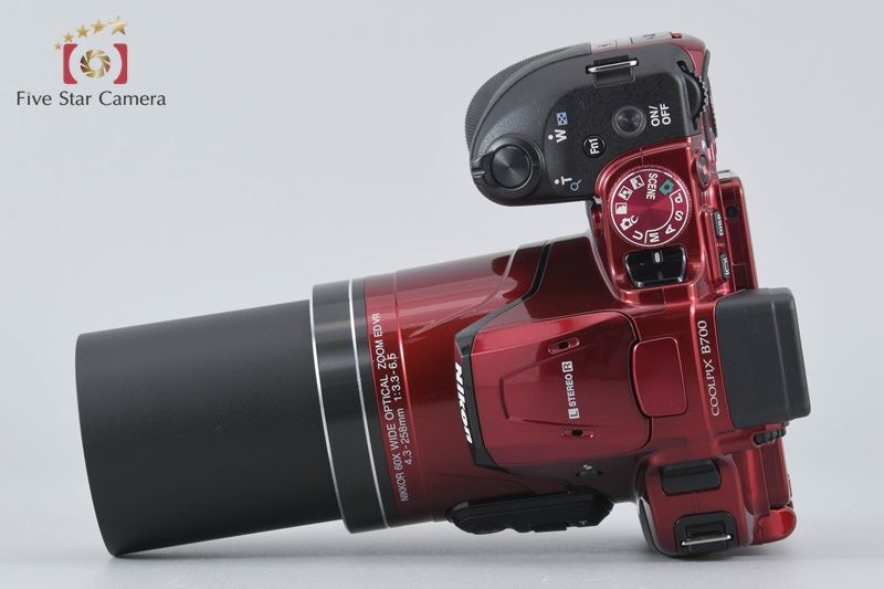 タイムセールNikon Coolpix b700 レッド デジタルカメラ 楽天市場】【中古】ニコン Nikon デジタルカメラ COOLPIX B700 光学60