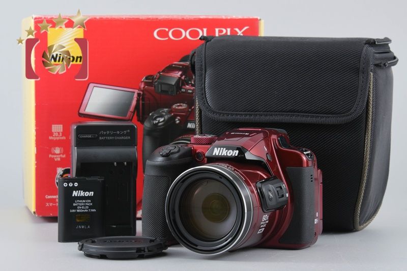 Nikon ニコン 【中古】Nikon ニコン COOLPIX B700 レッド コンパクト