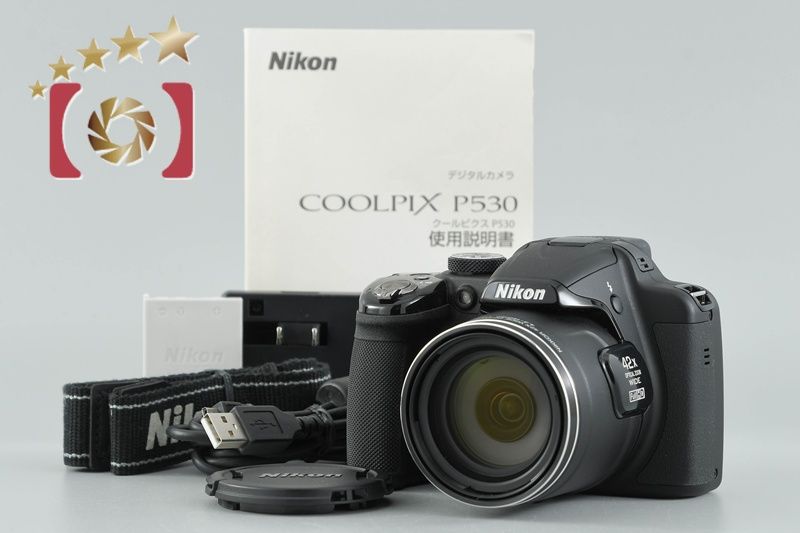 Nikon ニコン 【中古】Nikon ニコン COOLPIX P530 ブラック コンパクト 