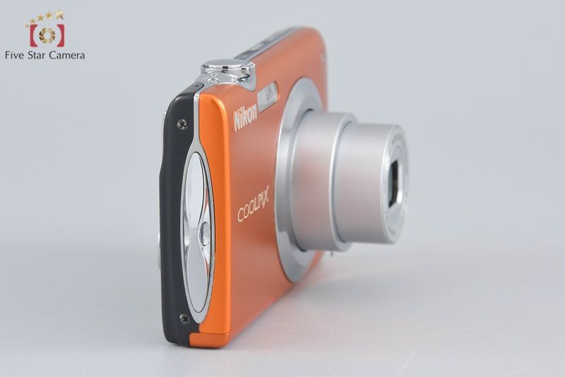 カメラ Nikon COOLPIX S3000 オレンジ コンパクトデジタルカメラ
