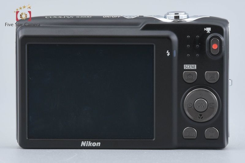 Nikon ニコン 【中古】Nikon ニコン COOLPIX S3100 シャンパンシルバー