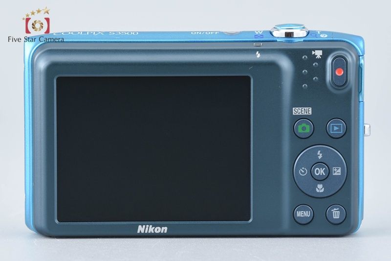 Nikon ニコン 【中古】Nikon ニコン COOLPIX S3500 オリエンタルブルー