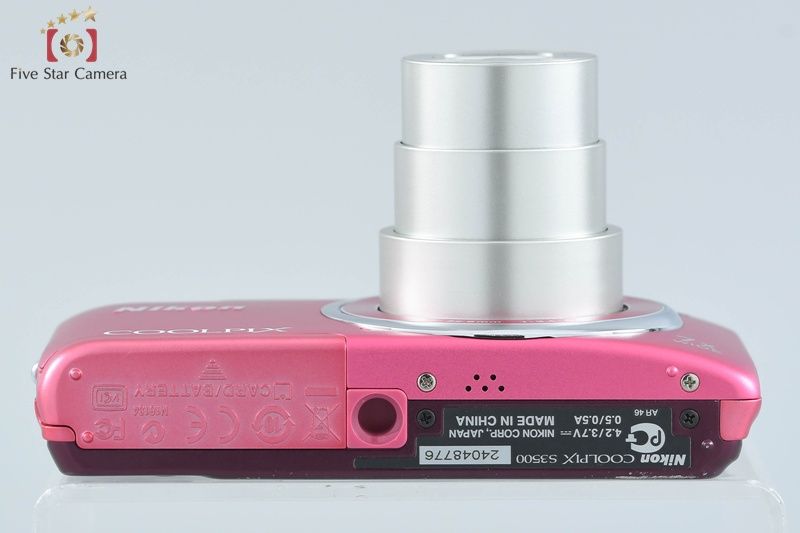 Nikon ニコン 【中古】Nikon ニコン COOLPIX S3500 ストロベリーピンク