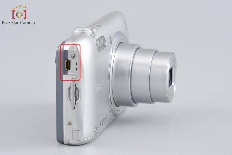 Nikon ニコン 【中古】Nikon ニコン COOLPIX S3600 クリスタルシルバー