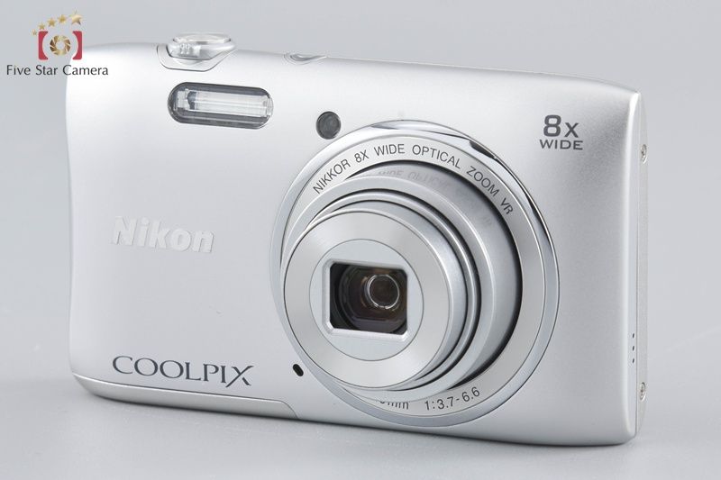 Nikon ニコン 【中古】Nikon ニコン COOLPIX S3600 クリスタルシルバー