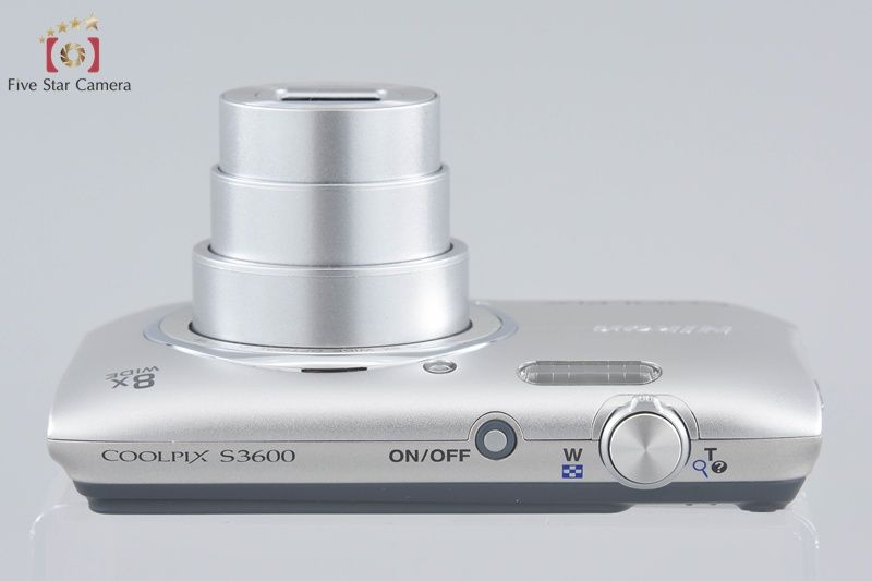 Nikon ニコン 【中古】Nikon ニコン COOLPIX S3600 クリスタルシルバー