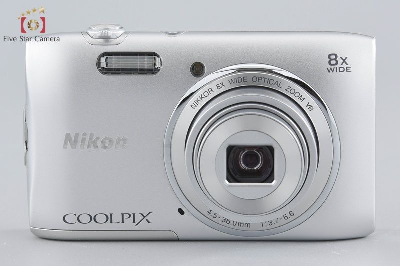 Nikon ニコン 【中古】Nikon ニコン COOLPIX S3600 クリスタルシルバー