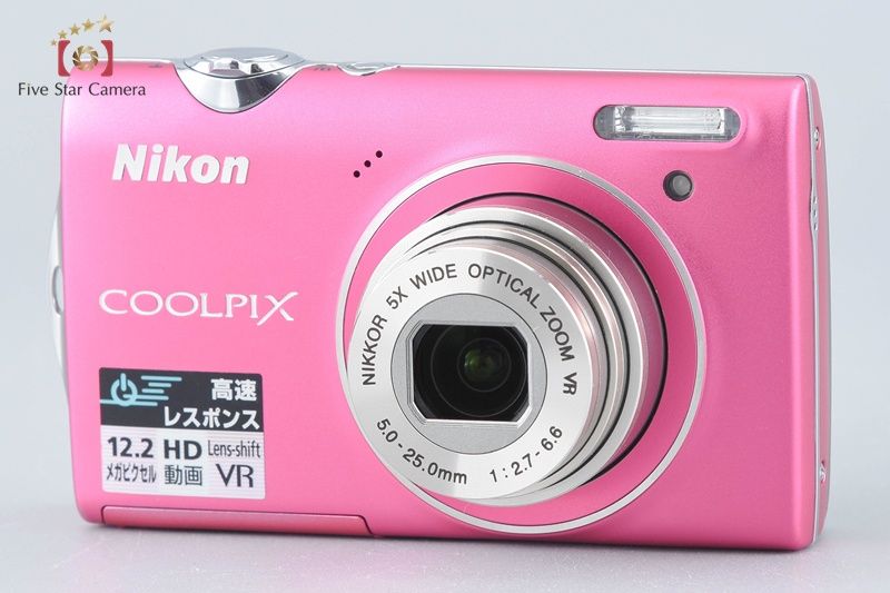 Nikon ニコン 【中古】Nikon ニコン COOLPIX S5100 ホットピンク