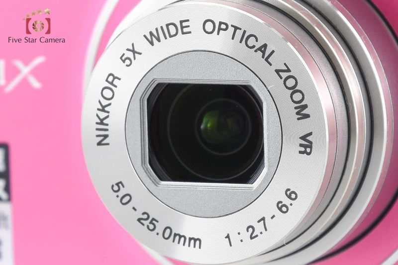 Nikon ニコン 【中古】Nikon ニコン COOLPIX S5100 ホットピンク