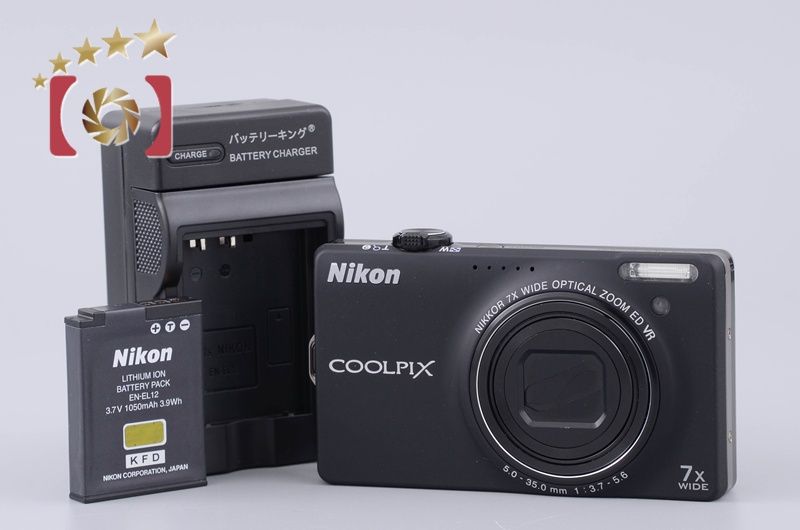Nikon COOLPIX S6000 ニコン コンパクトデジタルカメラ ブラック Nikon