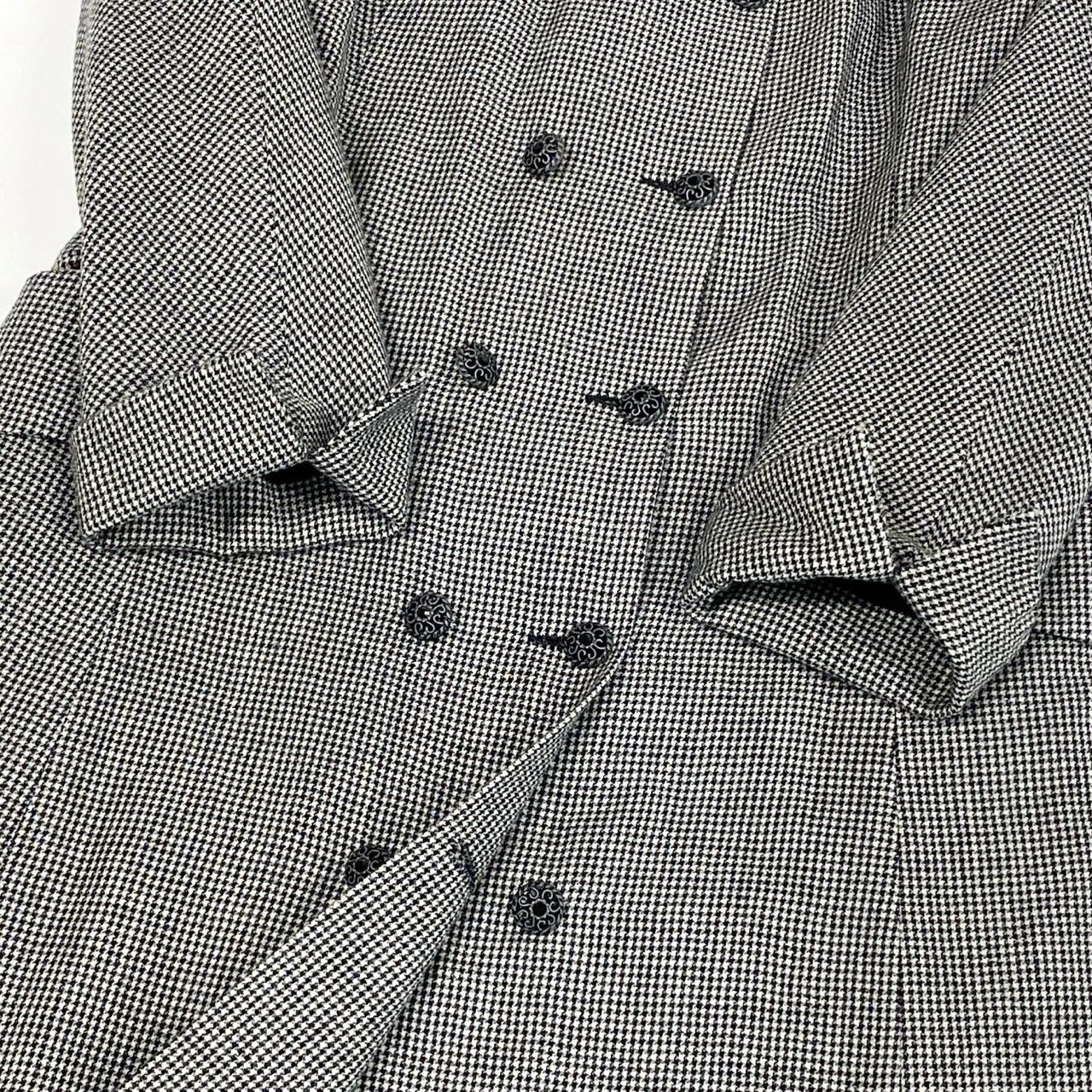 ヴァレンティノガラヴァーニ ジャガードコート ヴィンテージ グレー 6 ヴァレンティノガラヴァーニ ジャガードコート ヴィンテージ グレー 6