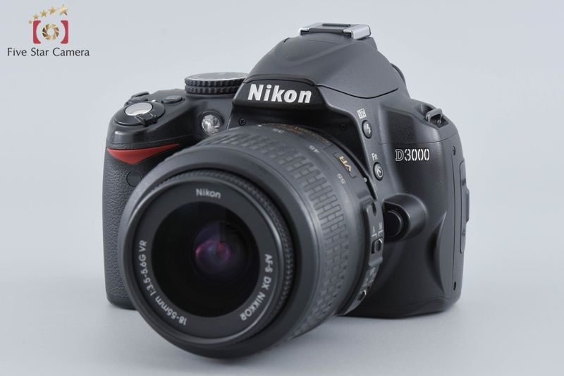 Nikon ニコン 【中古】Nikon ニコン D3000 レンズキット デジタル一眼