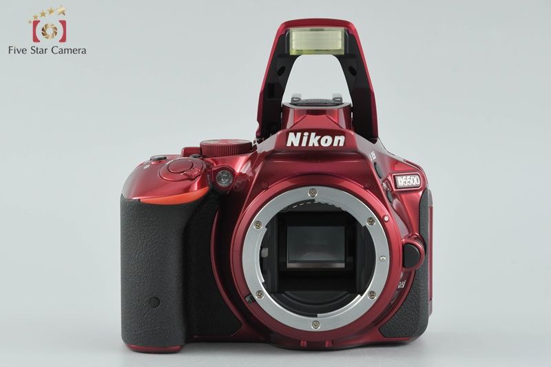 Nikon ニコン 【中古】Nikon ニコン D5500 レッド 18-140 VR レンズ