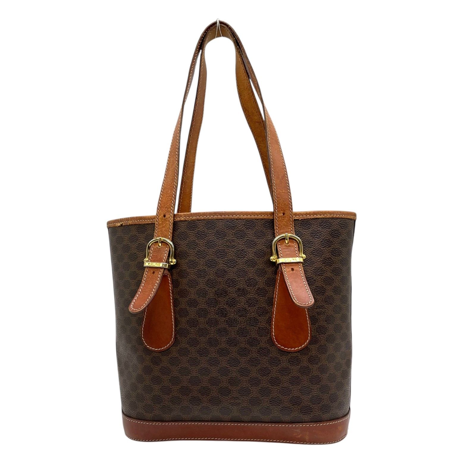 美品　OLD CELINE archive bagトートマカダム柄　トリオンフ 美品OLD CELINE archive bagトートマカダム柄トリオンフ