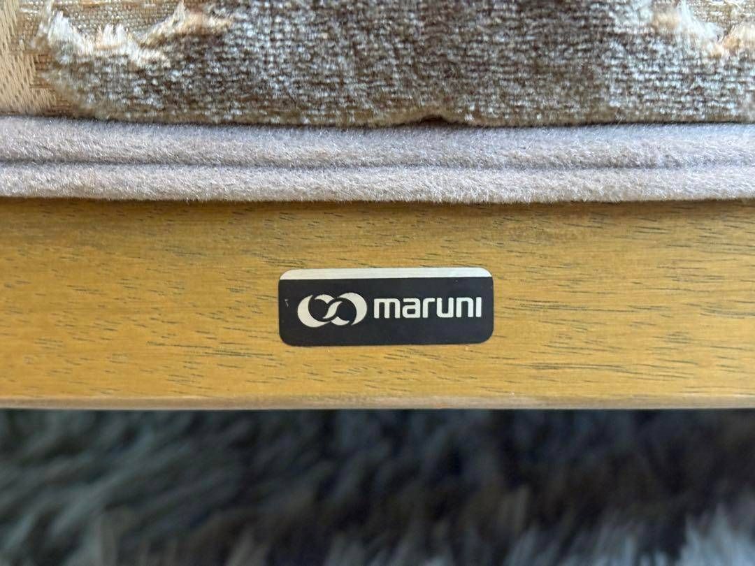 ①希少 マルニ木工 maruni ビンテージソファ 1Pソファ クラシック SG