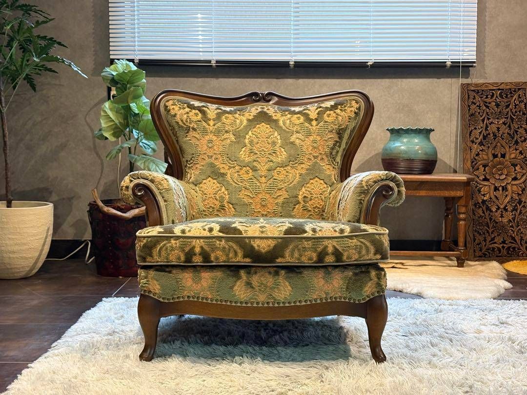 ①希少 マルニ木工 maruni ビンテージソファ 1Pソファ クラシック SG