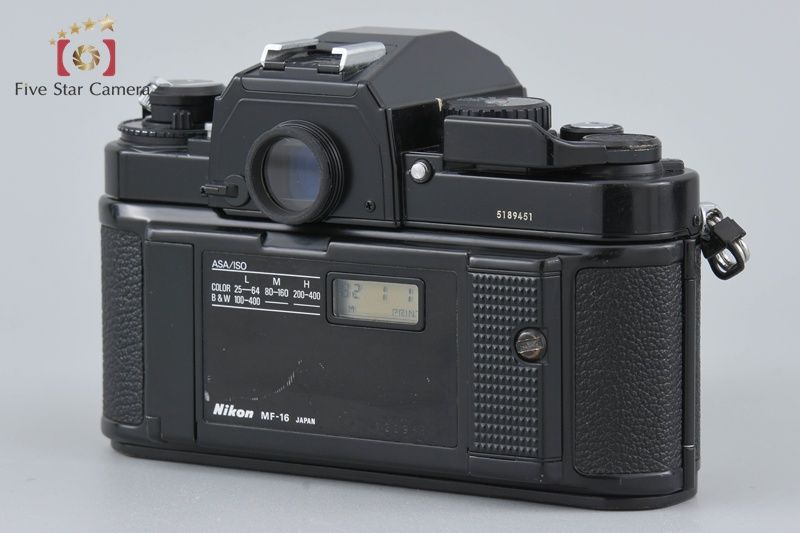 Nikon ニコン FA ブラック Ai S ZOOM NIKKOR 35 70 mm f 3 4 5 MF 16 データバック フィルム一眼レフカメラ