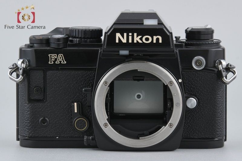  Nikon ニコン FA ブラック Ai S ZOOM NIKKOR 35 70 mm f 3 4 5 MF 16 データバック フィルム一眼レフカメラ 一眼レフカメラ(フィルム) フィルムカメラ