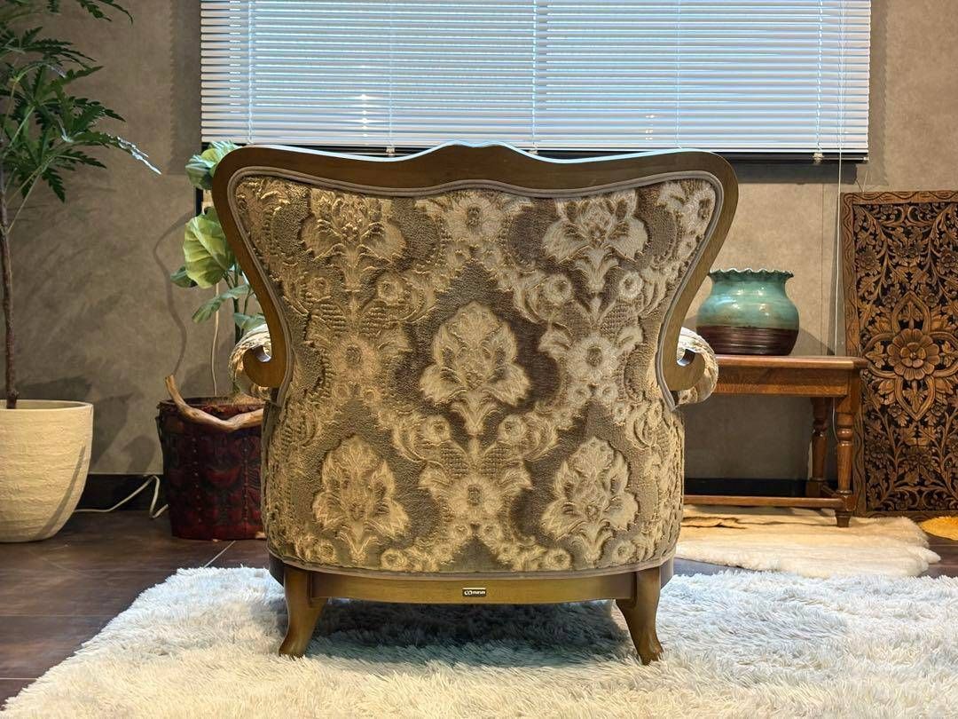 ②希少 マルニ木工 maruni ビンテージソファ 1Pソファ クラシック SG