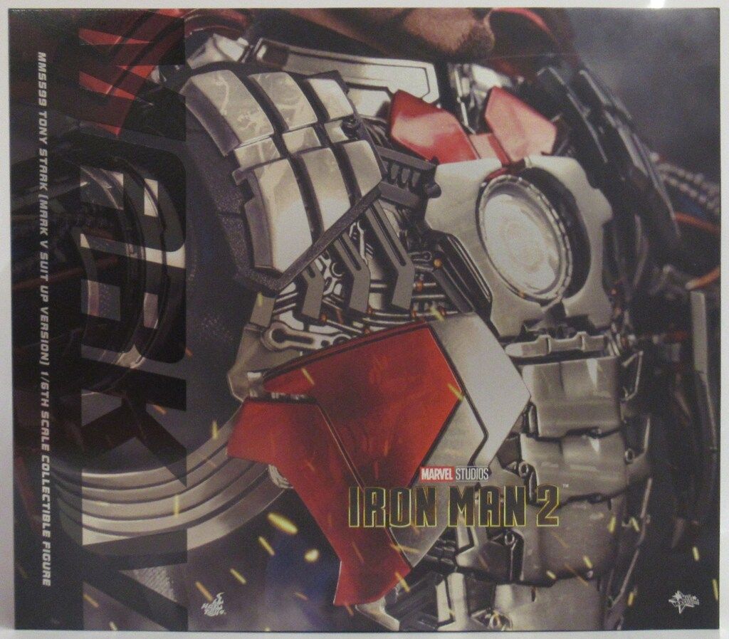 HOTTOYS MOVIE TONY STARK MARK V SUIT UP VERSION MMS 599
