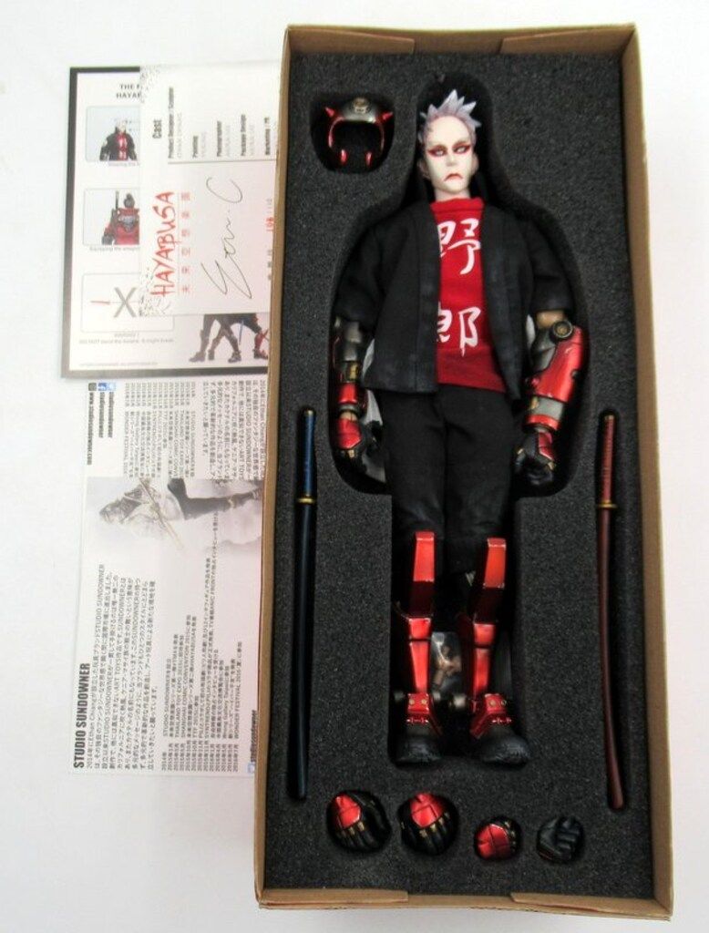  STUDIO SUNDOWNER 未来空想楽園 HAYABUSA 歌舞伎 アメコミ フィギュア