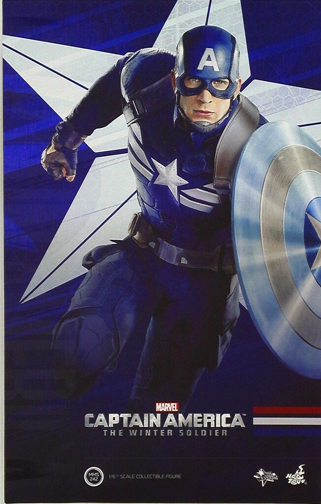 HOTTOYS MOVIE CAPTAIN AMERICA STEALTH STRIKE SUIT MM 242