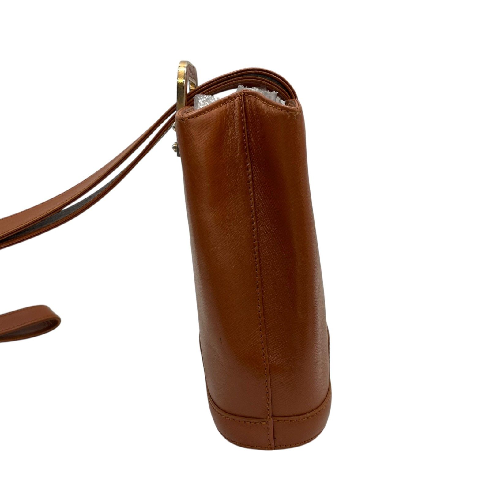 Valextra ヴァレクストラ ヴィンテージ レザー ショルダーバッグ