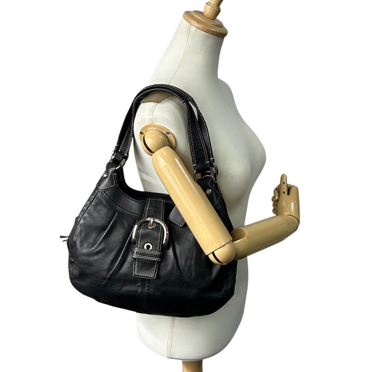 コーチ COACH ソーホー レザー ホーボー F15527 ショルダーバッグ