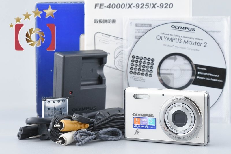 OLYMPUS オリンパス 【中古】OLYMPUS オリンパス FE-4000 ホワイト