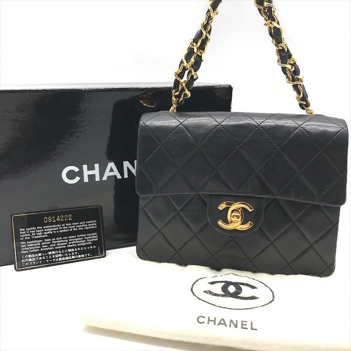 超 CHANEL シャネル ココマーク ミニ マトラッセ ターンロック レディース ファッション ハンド バッグ 鞄 かばん ブラック a 10446