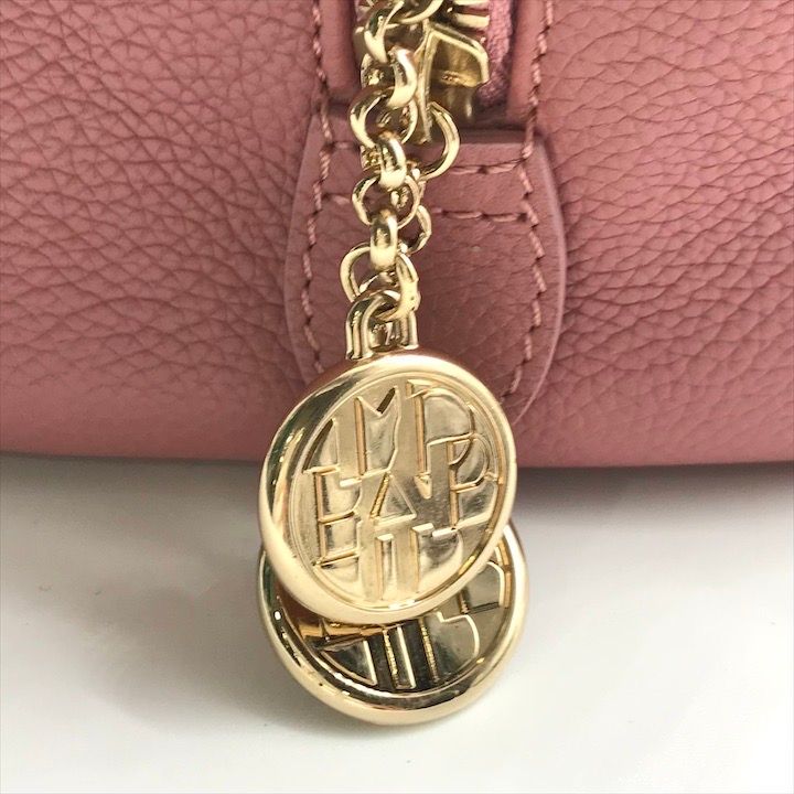  モラビト ゴールド金具 レザー ミニ チェーン ハンド ボストン バッグ ピンク ブランド 鞄 BAG a 11188 その他 バッグ