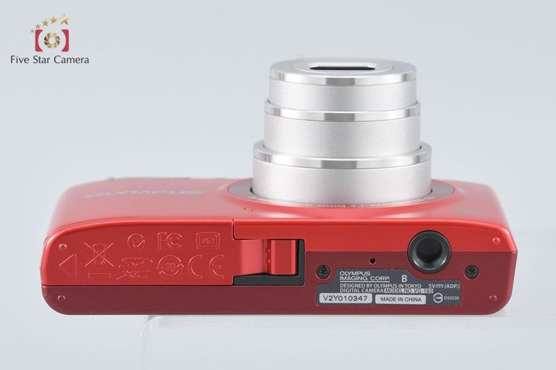 OLYMPUS オリンパス 【中古】OLYMPUS オリンパス STYLUS VG-180 レッド