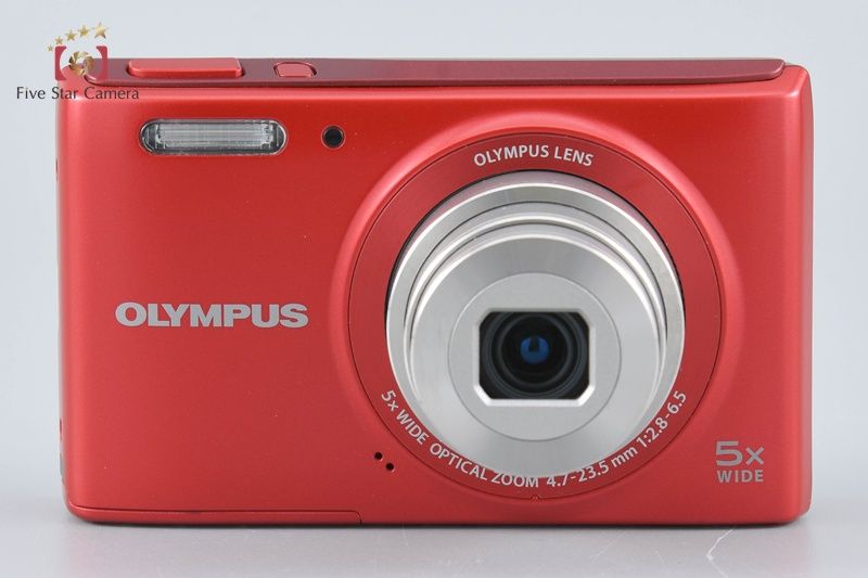 OLYMPUS オリンパス 【中古】OLYMPUS オリンパス STYLUS VG-180 レッド