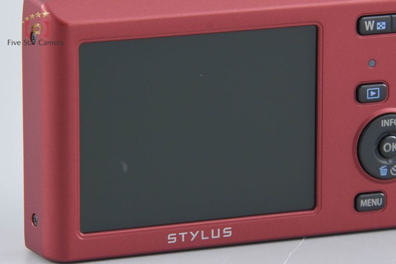 OLYMPUS オリンパス 【中古】OLYMPUS オリンパス STYLUS VG-180 レッド